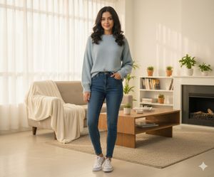 Cozy Blue Sweater