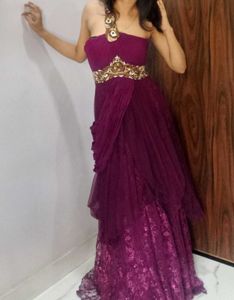 Heavy Gorgeous Stylish Partywear Gown