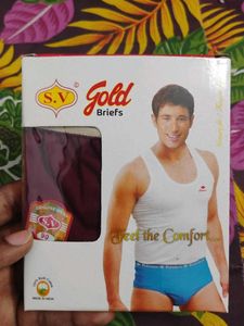 S.V. Gold Briefs - Pack of 6