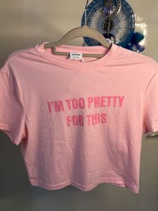 Cute Pink Graphic Tee