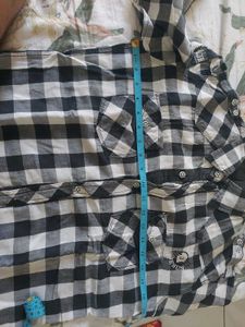 Black Check Shirt