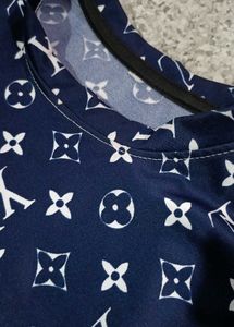 Patterned Long Sleeve Top