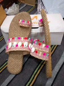Boho Chic Flip Flops