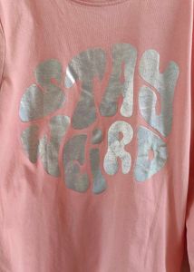 Peach Full Sleeve Top