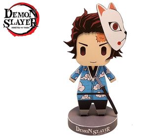 Anime Demon Slayer Tanjiro Chibi Figurine(Paper)