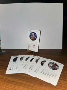 Zubeen Garg 2026 Mini Table Top Calendar