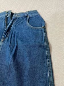 Vintage Denim Mini Skirt