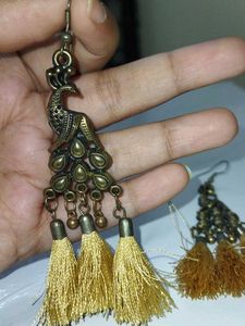 PEACOCK EARRING
