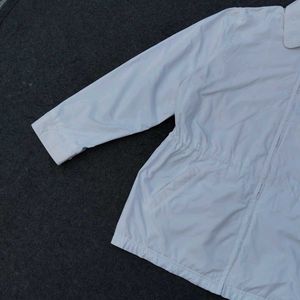 Fila White Windcheater Jacket For Mens And Womens