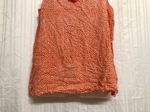 Bel &amp; Bo Orange Sleeveless Top