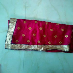 a new saari with blouse