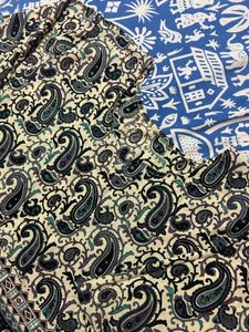 Beige Print Short Kurti🤍