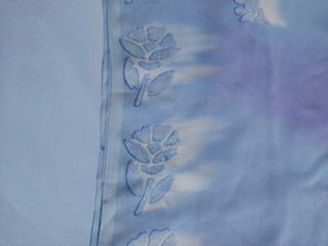 Unstiched Crepe Suit Piece With Dupatta And Lowers