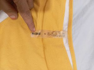 Shien Cute Black &amp; Yellow Bikini Set