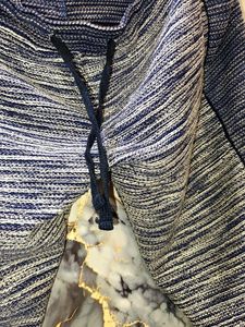 Stylish Blue Knit Joggers