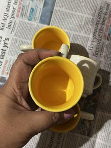 Set of 4 Ceramic Mugs