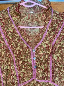 Floral Print Tunic Top