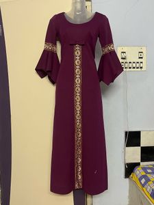 Pinterest Korean Purple Long One Piece