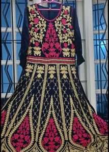 Navy Blue Gown