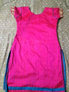 Straight Kurta And Patiyala