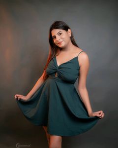 New Green Designer Dress
