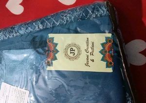 Elegant Blue Embroidered Lehenga Choli