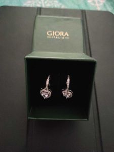 Pure Silver Studded Earring