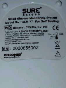 Blood Glucose Monitor