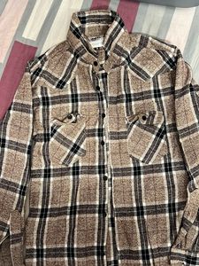 Zara Plaid Flannel Shirt