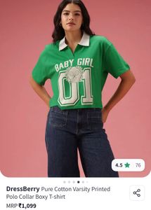 Cute Green Graphic Tee