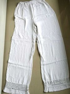 White Fancy Kurta Pant Set