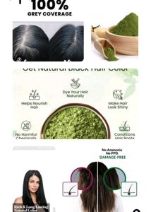 Natural Black Hair Dye.. Homemade.100g