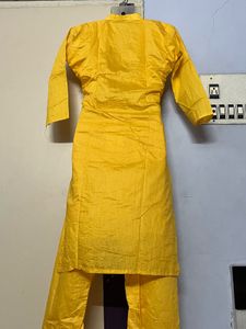 Designer Yellow Kurta Set