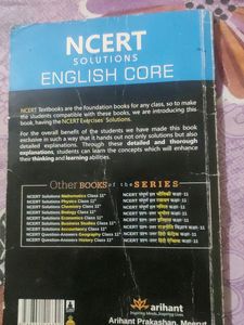 Ncert Soln Class 11th English