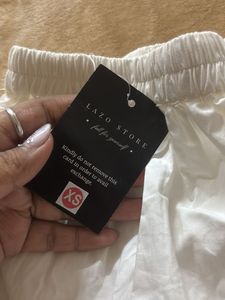 Vintage White Tiered Skirt