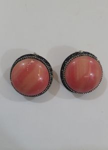 Oxidised Ear Studs