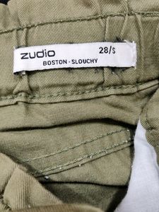 Zudio Olive Joggers Pant ( Women)