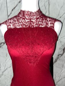 Burgundy Bodycon Dress