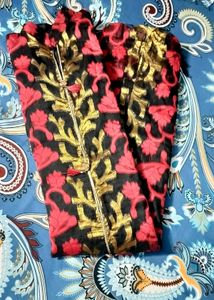 FRONT SLIT CUT KURTA (Blur Pattern)
