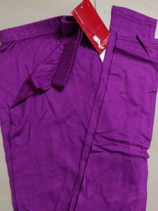 Egrisa Purple Leggings