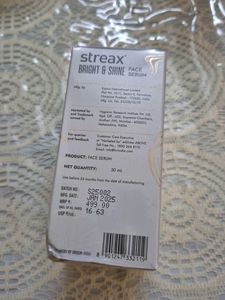 Streax Bright &amp; Shine Face Serum