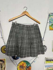 Plaid Mini Skirt