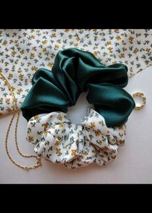 Floral Scrunchie