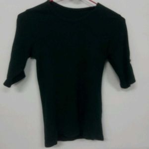 Green 3/4 Sleeve Top