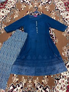 Varanga Blue Kurta