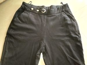 Women Formal Jeans/Pant Combo- Black &amp; Beige Colou