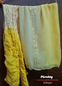 Yellow Embroidered Kurta Set