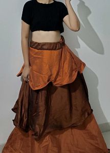 Unique Tiered Maxi Skirt