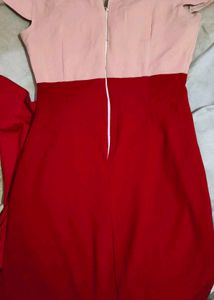 Chic Color Block Dress
