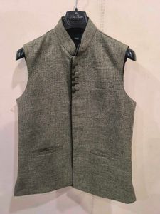 Khaki WaistCoat From SLOK